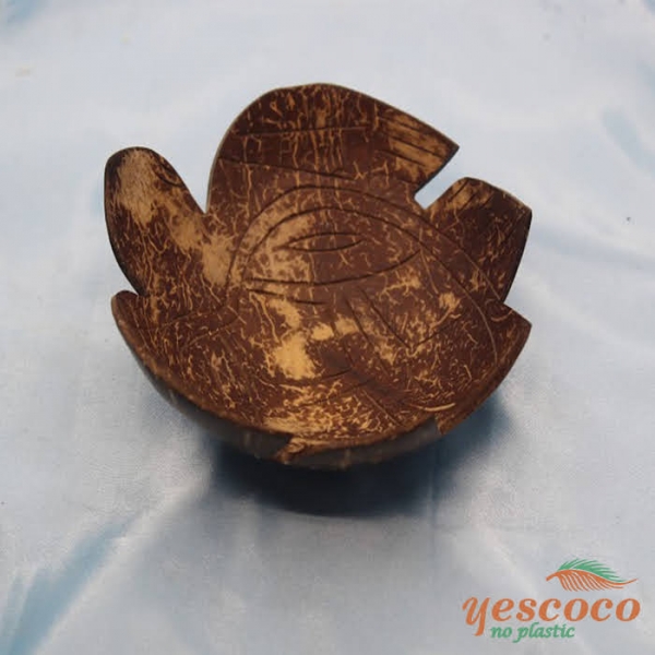 Khay xà bông gáo dừa handmade đế tròn 