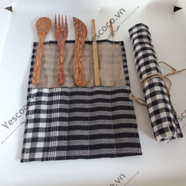 SET Dao Muỗng Nĩa Ống Hút